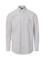 Polo Ralph Lauren koszula codzienna Mężczyźni Comfort Fit Bawełna (100%) biały, S. Białe koszule Polo Ralph Lauren, m, bez wzorów, z bawełny, bez kołnierzyka, bez ramiączek. Za 729.95 zł.