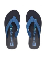 Quiksilver Japonki EO-DUNE CQ10036MMA Niebieski. Niebieskie japonki Quiksilver, bez wzorów, ze skóry. Za 109.99 zł.