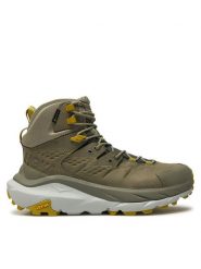 Hoka Trekkingi Kaha 2 Gtx GORE-TEX 1123155 Khaki. Brązowe botki sznurowane HOKA, bez wzorów, z gore-texu, bez obcasa, bez zapięcia. Za 979.99 zł.
