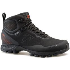 Buty trekkingowe męskie Tecnica Plasma Mid S Gtx. Czarne buty trekkingowe TECNICA, na jesień, bez wzorów, z materiału, bez zapięcia. Za 1,136.00 zł.