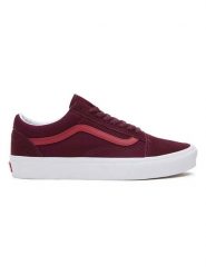 Vans Skórzane sneakersy "Old Skool" w kolorze czerwonym rozmiar: 34,5. Czerwone buty sportowe casual Vans, bez wzorów, bez zapięcia. Za 110.29 zł.