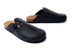 DR. BRINKMANN 600140-1 DS schwarz, klapki profilaktyczne męskie, rozmiary: 48-50. Czarne klapki Dr. Brinkmann. Za 239.90 zł.