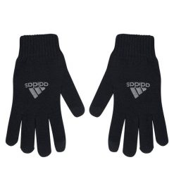Rękawiczki adidas. Czarne rękawiczki Adidas, bez wzorów. Za 109.99 zł.
