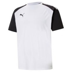 Koszulka sportowa męska Puma Teampacer. Białe t-shirty sportowe Puma, bez wzorów, z poliesteru, bez ramiączek, do piłki nożnej. Za 175.50 zł.