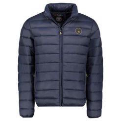 Króka kurtka wodoodporna pikowana Geographical Norway Amigomap. Niebieskie kurtki Geographical Norway, m, bez wzorów, bez kaptura. W wyprzedaży za 204.00 zł.