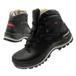 Buty trekkingowe męskie Grisport Nero dakar SPO-TEX, WIN THERM. Czarne buty trekkingowe Grisport, bez wzorów, bez zapięcia. Za 499.00 zł.