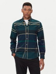 Barbour Koszula MSH4994TN23 Zielony Tailored Fit. Zielone koszule Barbour, m, bez wzorów, z bawełny, bez kołnierzyka, bez ramiączek. Za 309.99 zł.