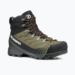 Buty trekkingowe męskie SCARPA Ribelle TRK GTX. Zielone trekkingi Scarpa, bez wzorów, bez zapięcia. Za 1,276.55 zł.