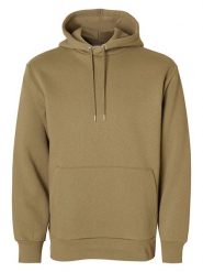 SELECTED HOMME Bluza w kolorze khaki rozmiar: L. Brązowe bluzy Selected Homme, l, bez wzorów, z kapturem. Za 114.98 zł.