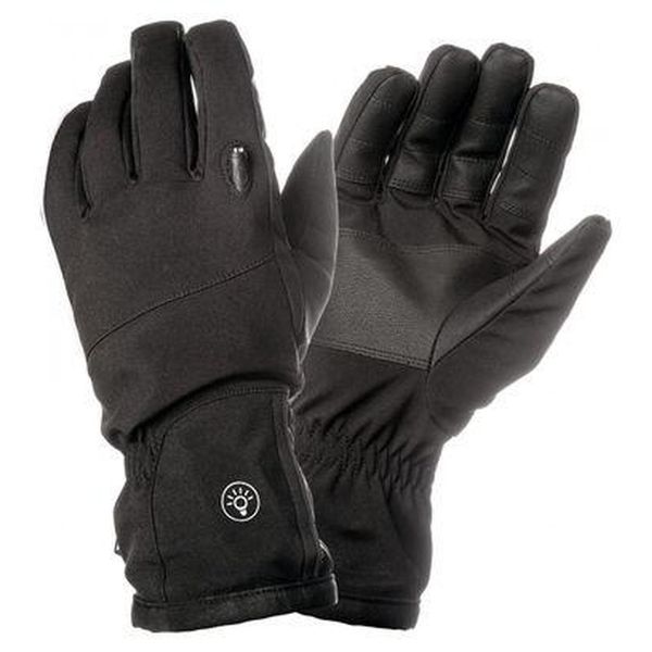 Rękawiczki rowerowe Long City ze zintegrowanym oświetleniem ledowym usb Tucano U. Czarne rękawiczki TUCANO URBANO, bez wzorów. Za 219.16 zł.