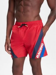Pepe Jeans Szorty kąpielowe Red Bull Racing RMB10007 Czerwony Regular Fit. Czerwone kąpielówki Pepe Jeans, m, bez wzorów, z jeansu. Za 379.99 zł.
