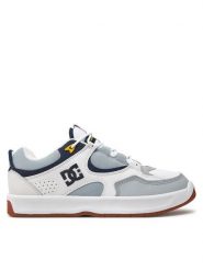 DC Sneakersy Kalynx Zero ADYS100819 Biały. Białe buty sportowe casual DC, bez wzorów, ze skóry, bez zapięcia. Za 139.99 zł.