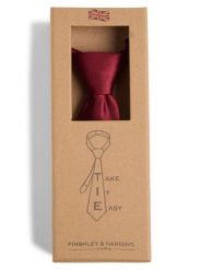 Finshley & Harding London krawat na zamek błyskawiczny wykonany z jedwabiu Mężczyźni Jedwab czerwony, ONE SIZE. Czerwone krawaty i muchy Finshley & Harding London, bez wzorów, z jedwabiu. Za 149.95 zł.