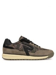 REPLAY Sneakersy GMSIB.000.C0202T Zielony. Zielone buty sportowe casual Replay, bez wzorów, ze skóry, bez zapięcia. Za 504.99 zł.