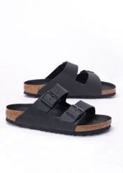 Birkenstock Arizona BF Klapki unisex czarne. Czarne klapki Birkenstock, z materiału. Za 309.99 zł.