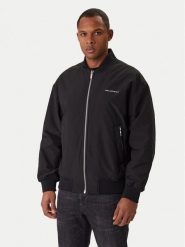 KARL LAGERFELD Kurtka bomber 505005 561533 Czarny Regular Fit. Czarne kurtki KARL LAGERFELD, m, bez wzorów, z syntetyku, bez kaptura. Za 1,189.00 zł.