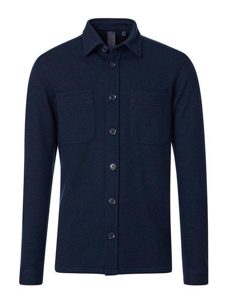 CASAMODA Kurtka koszulowa w kolorze granatowym rozmiar: XXL. Niebieskie kurtki CASAMODA, xxl, bez wzorów, z wełny, bez kaptura. Za 149.66 zł.