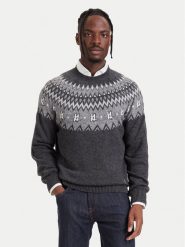 KARL LAGERFELD Sweter 655026 564308 Szary ciemny Regular Fit. Szare swetry rozpinane KARL LAGERFELD, m, bez wzorów, z syntetyku, bez kołnierzyka, bez ramiączek. Za 939.99 zł.