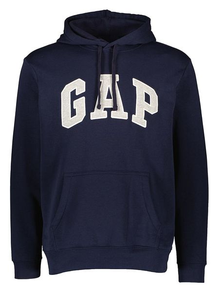 GAP Bluza w kolorze granatowym rozmiar: L. Niebieskie bluzy GAP, l, bez wzorów, z kapturem. Za 131.74 zł.