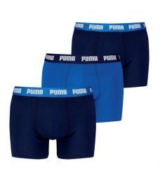 Bokserki męskie PUMA Everyday 3. Niebieskie bokserki Puma, l, bez wzorów, z bawełny. Za 133.45 zł.