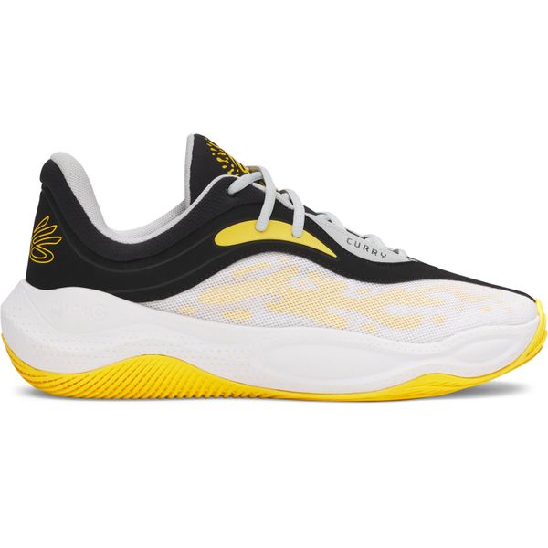Buty do koszykówki Under Armour Curry Splash 25. Białe buty do koszykówki Under Armour, bez zapięcia, do koszykówki. W wyprzedaży za 385.50 zł.