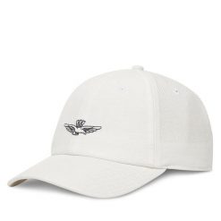 Czapka z daszkiem Aeronautica Militare. Białe czapki z daszkiem Aeronautica Militare, bez wzorów. Za 269.99 zł.