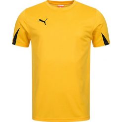 Puma Koszulka męska TeamMen's Sport czarno-żółta r. L. T-shirty sportowe marki Puma. Za 56.53 zł.