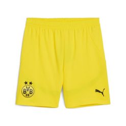Męskie szorty Borussia Dortmund 24/25 PUMA Faster Yellow Black. Czarne szorty Puma, m, bez wzorów, sportowe. W wyprzedaży za 134.00 zł.