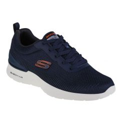 Buty treningowe męskie Skechers Skech air Dynamight Bliton. Niebieskie buty treningowe Skechers, bez wzorów, trekkingowe. Za 349.99 zł.