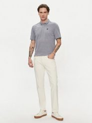 Wrangler Koszulka polo w kolorze szarym rozmiar: XL. Szare koszulki polo Wrangler, xl, bez wzorów, z bawełny, bez kołnierzyka, bez ramiączek. Za 100.99 zł.