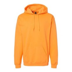 Bluza Z Kapturem Dla Dorosłych Unisex Softstyle Fleece Midweight. Czerwone bluzy GILDAN, m, bez wzorów, z kapturem. Za 78.99 zł.