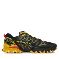 Buty do biegania La Sportiva. Czarne buty do biegania La Sportiva, bez wzorów, bez zapięcia, do biegania. Za 619.99 zł.