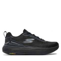 Buty do biegania Skechers. Czarne buty do biegania Skechers, bez wzorów, bez zapięcia, do biegania. Za 319.99 zł.