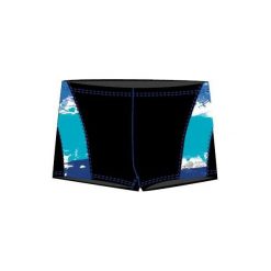AQUAWAVE Męskie Kąpielówki WEBER BLACK/WAVES PRINT r. M. Kąpielówki marki AQUAWAVE. Za 29.36 zł.