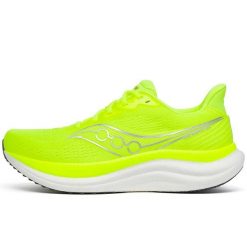 Buty Do Biegania Saucony Triumph 23 Dorosłych. Żółte buty do biegania Saucony, bez wzorów, z syntetyku, bez zapięcia, do biegania. Za 822.60 zł.