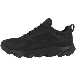 Buty do chodzenia męskie Ecco Mx Gtx Low. Czarne buty sportowe casual ecco, bez wzorów, z materiału, bez zapięcia. Za 699.00 zł.