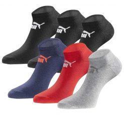 Skarpety Puma Unisex Socks 3-pack 701213401 002 043. Czarne skarpety Puma, bez wzorów, z bawełny. Za 51.73 zł.