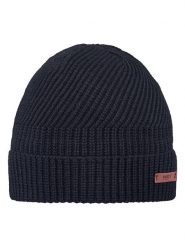 Barts Czapka "Ykam" w kolorze granatowym rozmiar: onesize. Niebieskie czapki zimowe Barts, bez wzorów, prążkowane. Za 79.59 zł.