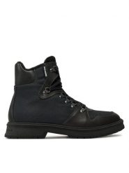 Tommy Hilfiger Trzewiki Hilfiger Warm Cordura Mix Boot FM0FM05180 Czarny. Czarne botki sznurowane Tommy Hilfiger, bez wzorów, ze skóry, bez obcasa, bez zapięcia. Za 899.99 zł.