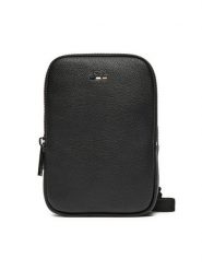 Boss Saszetka Ray 50536802 Czarny. Czarne saszetki i nerki Boss, bez wzorów, ze skóry. Za 499.99 zł.