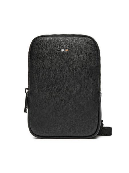 Boss Saszetka Ray 50536802 Czarny. Czarne saszetki i nerki Boss, bez wzorów, ze skóry, bez dodatków. Za 499.99 zł.