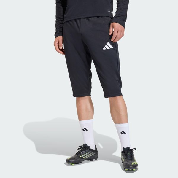 Spodenki Entrada26. Białe krótkie spodenki sportowe Adidas, l, bez wzorów, z dzianiny. Za 129.00 zł.