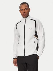 BOSS Bluza Spin 50554402 Biały Regular Fit. Białe bluzy Boss, m, bez wzorów, z syntetyku, bez kaptura. Za 999.99 zł.