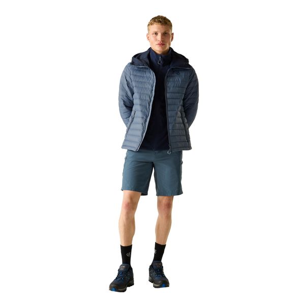 Męska Kurtka Air Lite Baffled Padded Jacket. Białe kurtki Dare 2B, l, bez wzorów, z materiału, z kapturem. Za 596.99 zł.