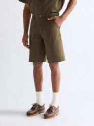 MESKIE SZORTY WRANGLER UTILITY SHORTS WREN 112379027. Szorty Wrangler, bez wzorów, z materiału. Za 159.99 zł.