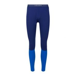 Kalesony termoaktywne męskie icebreaker ZoneKnit 260 400. Niebieskie bielizna termoaktywna Icebreaker, m, bez wzorów. Za 349.99 zł.