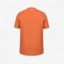 Koszulka sportowa męska Head Club Carl. Brązowe t-shirty sportowe Head, bez wzorów, z bawełny, bez ramiączek, tenisowe. W wyprzedaży za 171.00 zł.
