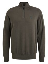 PME Legend Sweter w kolorze khaki rozmiar: XXL. Brązowe swetry nierozpinane PME Legend, xxl, bez wzorów, z bawełny, bez kołnierzyka, bez ramiączek. Za 252.45 zł.