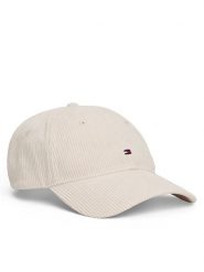 Tommy Hilfiger Czapka z daszkiem Th Flag 6 Panel Cord Cap AM0AM13583 Écru. Czapki z daszkiem Tommy Hilfiger, bez wzorów, z materiału. Za 149.99 zł.