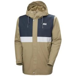 Kurtka wodoodporna Helly Hansen Moss. Żółte kurtki Helly Hansen, l, bez wzorów, z materiału, bez kaptura. Za 747.50 zł.
